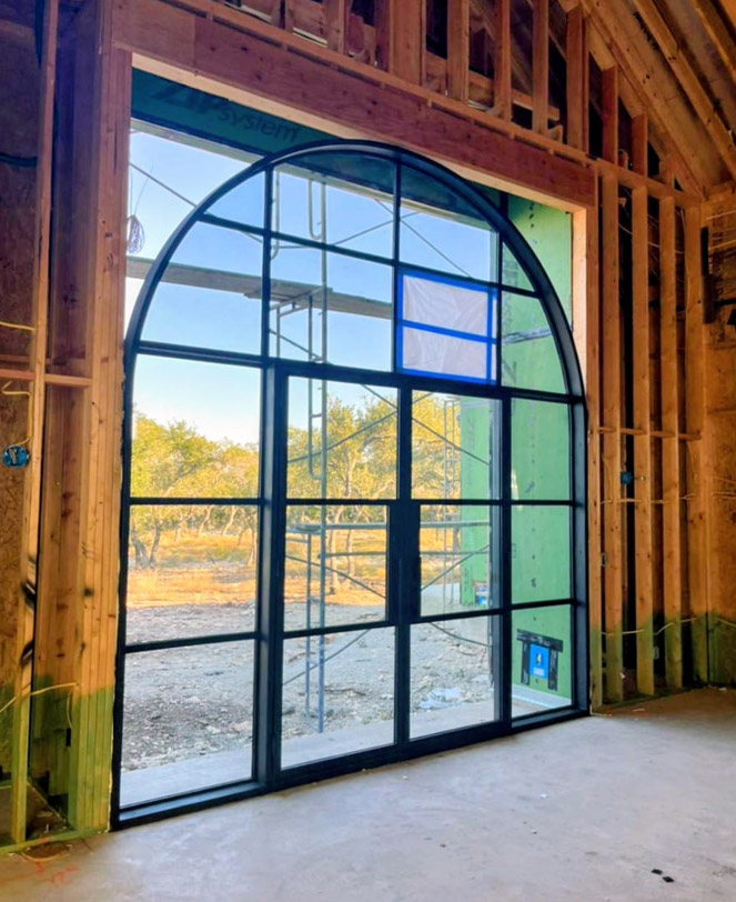 Custom architectural steel fabrication Texas